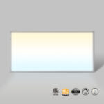 LED Backlit Flat Panel, <b>2'x4'</b> With <b>Pre-Installed EBB</b>, EZ-Select CCT: <b>3500-6500K</b> & Wattage: <b>25-50w</b>, Dual Sensor Opt., <b>0-10v</b> Dim, <b>ETL & DLC</b> LIBULBS wholesale LED commercial LED light 50w - INFINITY Series, LED Backlit Flat Panel, 2’x4′ W