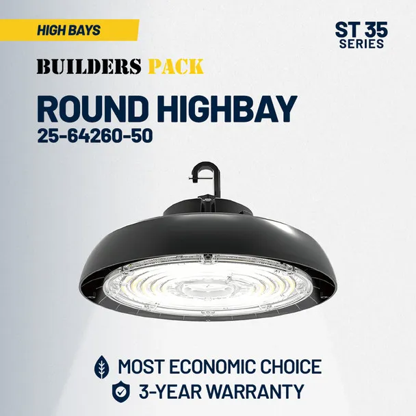 LIBULBS wholesale LED UFO high bay light 100w - UFO High Bays – 100w  50k – 140lpw – ST35