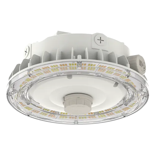 CP02 LED Round Garage Canopy Light/40W/100-277VAC/10"/3000K-4000K-5000K/White LIBULBS wholesale LED lighting product - CP02 LED Round Garage Canopy Light/40W/100-277VAC/10″/