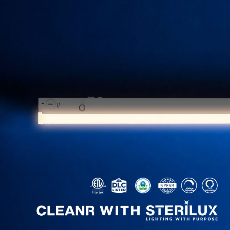 <b>CleanR</b> | STR | 8' | <b>>80 CRI</b> | Field Tunable 50-100w | CCT Tunable 3500-6500k | 6770 – 13540 lmn LIBULBS wholesale LED sterilization light 100w - CleanR | STR | 8′ | >80 CRI | Field Tunable 50-100w