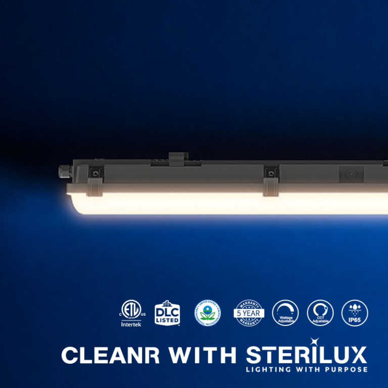 <b>CleanR</b> | VAP | 8' | <b>>80 CRI</b> | Field Tunable 50-100w | CCT Tunable 3500-6500k | 6250 – 12500 lmn LIBULBS wholesale LED sterilization light 25w - CleanR | VAP | 2′ | >80 CRI | Field Tunable 12-25w