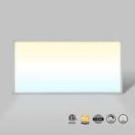 LED Backlit Flat Panel, <b>2'×4'</b>, EZ-Select CCT: <b>3500-6500K</b> & Wattage: <b>30-72w</b>, <b>DC Sensor</b> Compatible, <b>0-10v</b> Dim, ETL & DLC LIBULBS wholesale LED commercial LED light 72w - INFINITY Series, LED Backlit Flat Panel, 2’×4′,